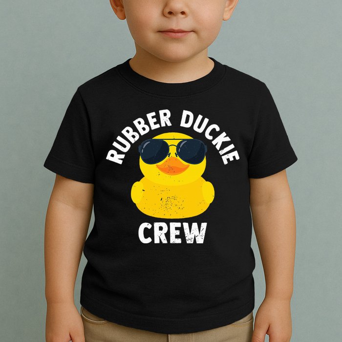 Rubber Duckie Crew retro Rubber Duck Toddler T-Shirt