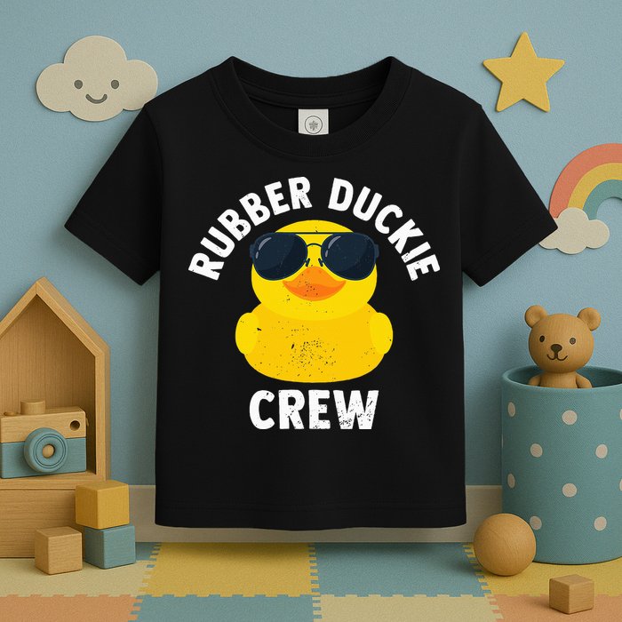 Rubber Duckie Crew retro Rubber Duck Toddler T-Shirt