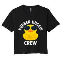 Rubber Duckie Crew retro Rubber Duck Crop Top