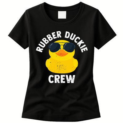 Rubber Duckie Crew retro Rubber Duck Womens T-Shirt