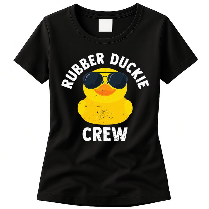 Rubber Duckie Crew retro Rubber Duck Womens T-Shirt