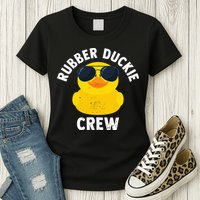 Rubber Duckie Crew retro Rubber Duck Womens T-Shirt