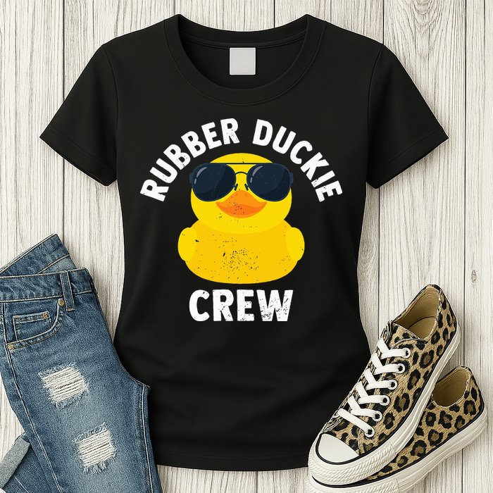 Rubber Duckie Crew retro Rubber Duck Womens T-Shirt