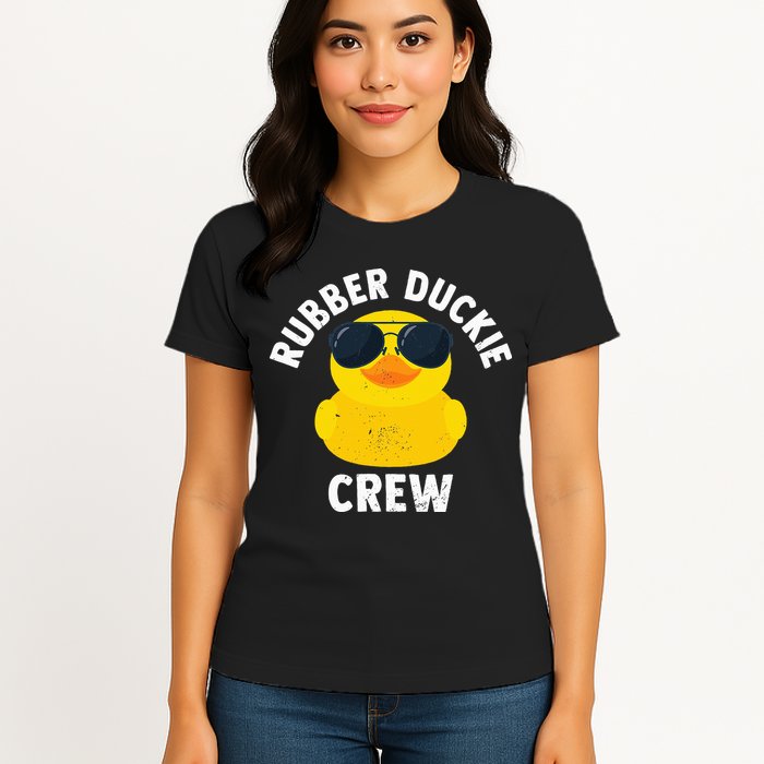 Rubber Duckie Crew retro Rubber Duck Womens T-Shirt