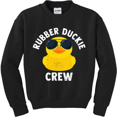 Rubber Duckie Crew retro Rubber Duck Kids Sweatshirt