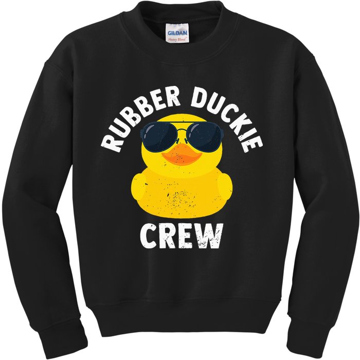 Rubber Duckie Crew retro Rubber Duck Kids Sweatshirt
