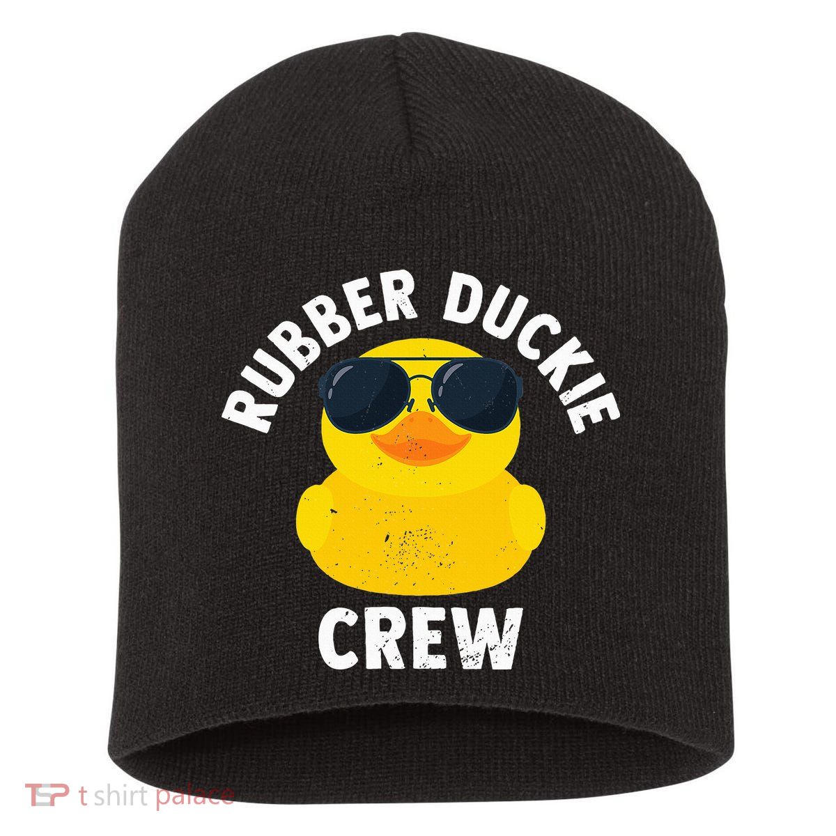 Rubber Duckie Crew retro Rubber Duck Short Acrylic Beanie