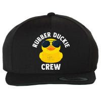 Rubber Duckie Crew retro Rubber Duck Wool Snapback Cap