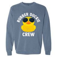 Rubber Duckie Crew retro Rubber Duck Garment-Dyed Sweatshirt