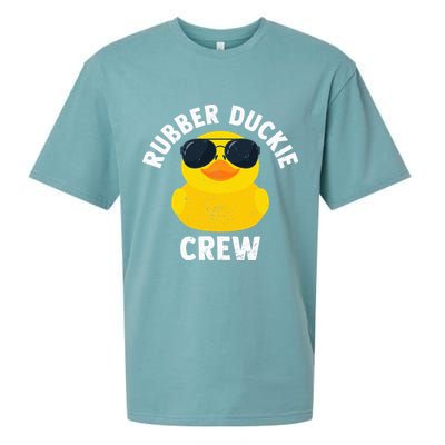 Rubber Duckie Crew retro Rubber Duck Sueded Cloud Jersey T-Shirt