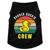 Rubber Duckie Crew Funny Rubber Duck Doggie Tank