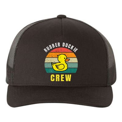 Rubber Duckie Crew Funny Rubber Duck Yupoong Adult 5-Panel Trucker Hat