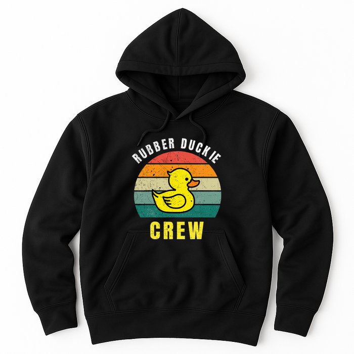 Rubber Duckie Crew Funny Rubber Duck Hoodie