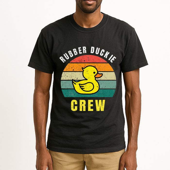 Rubber Duckie Crew Funny Rubber Duck Tall T-Shirt