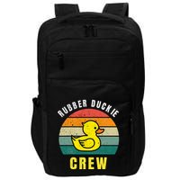 Rubber Duckie Crew Funny Rubber Duck Impact Tech Backpack