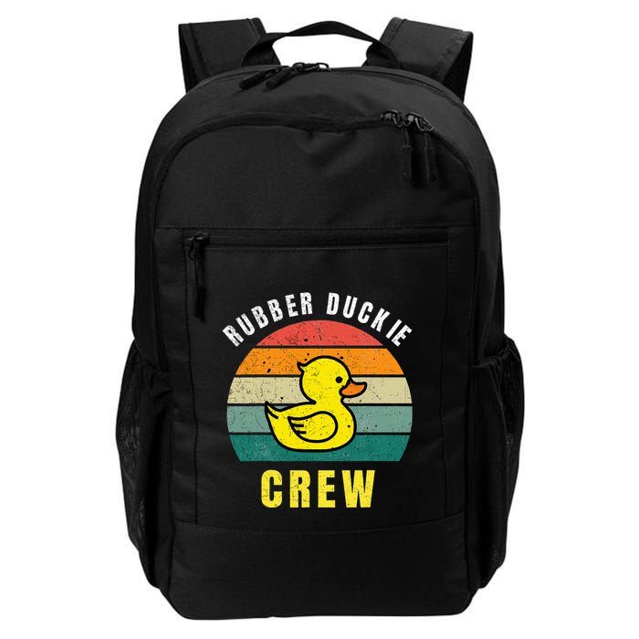 Rubber Duckie Crew Funny Rubber Duck Backpack