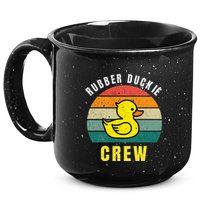 Rubber Duckie Crew Funny Rubber Duck 15oz Campfire Ceramic Mug