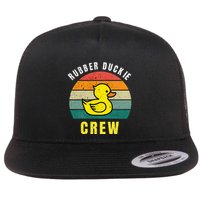 Rubber Duckie Crew Funny Rubber Duck Flatbill Hat