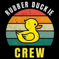 Rubber Duckie Crew Funny Rubber Duck 16 in Basic Backpack