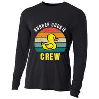 Rubber Duckie Crew Funny Rubber Duck Cooling Performance Long Sleeve Crew