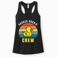 Rubber Duckie Crew Funny Rubber Duck Womens Tank Top