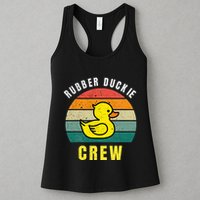 Rubber Duckie Crew Funny Rubber Duck Womens Tank Top