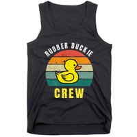 Rubber Duckie Crew Funny Rubber Duck Tank Top
