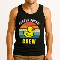 Rubber Duckie Crew Funny Rubber Duck Tank Top