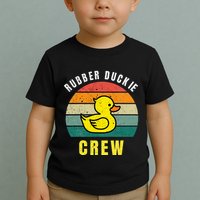 Rubber Duckie Crew Funny Rubber Duck Toddler T-Shirt