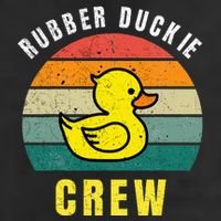 Rubber Duckie Crew Funny Rubber Duck Microfiber Hand Towel