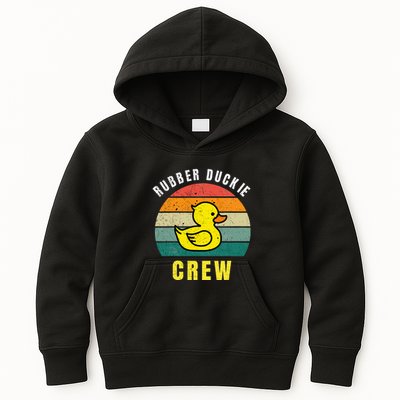 Rubber Duckie Crew Funny Rubber Duck Kids Hoodie