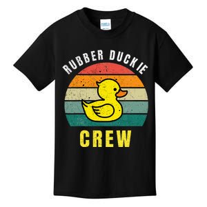 Rubber Duckie Crew Funny Rubber Duck Kids T-Shirt