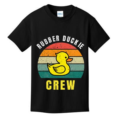 Rubber Duckie Crew Funny Rubber Duck Kids T-Shirt