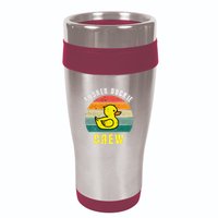 Rubber Duckie Crew Funny Rubber Duck 16oz Travel Tumbler