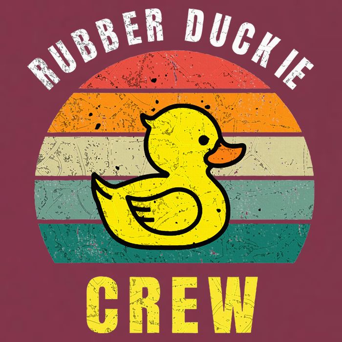 Rubber Duckie Crew Funny Rubber Duck 16oz Travel Tumbler