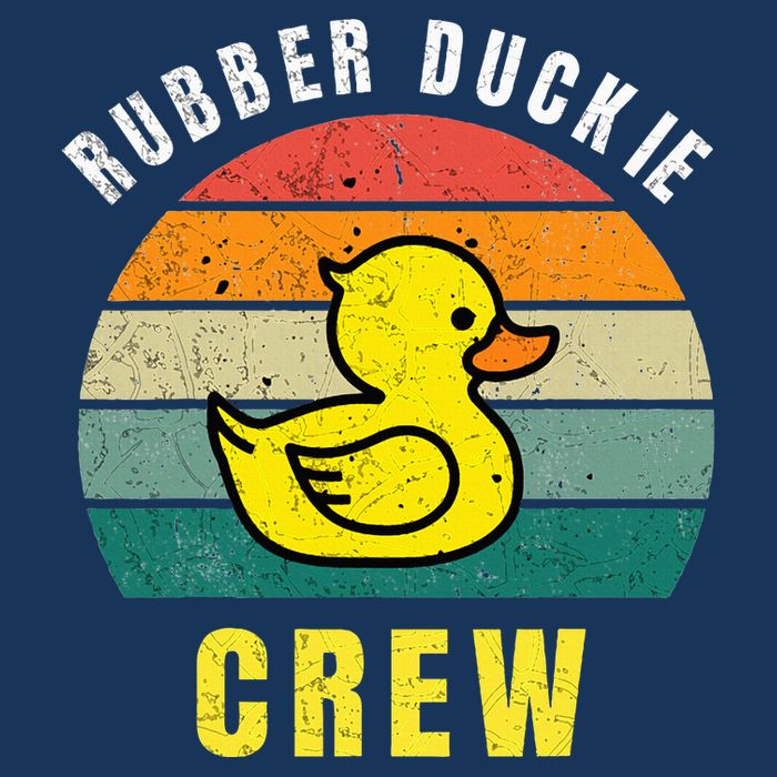 Rubber Duckie Crew Funny Rubber Duck Infant Baby Jersey Bodysuit