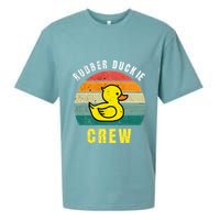 Rubber Duckie Crew Funny Rubber Duck Sueded Cloud Jersey T-Shirt