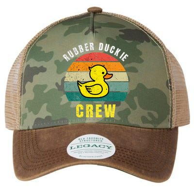 Rubber Duckie Crew Funny Rubber Duck Legacy Tie Dye Trucker Hat