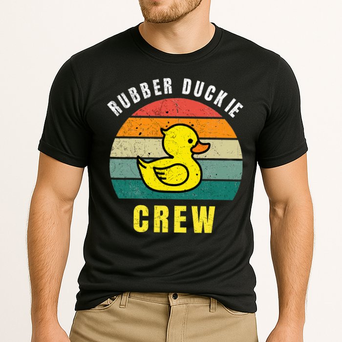 Rubber Duckie Crew Funny Rubber Duck Performance Shirt
