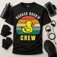 Rubber Duckie Crew Funny Rubber Duck Performance Shirt