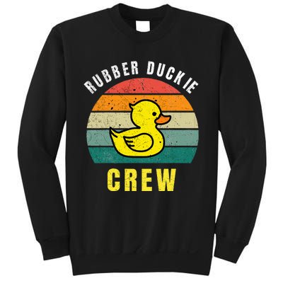 Rubber Duckie Crew Funny Rubber Duck Sweatshirt