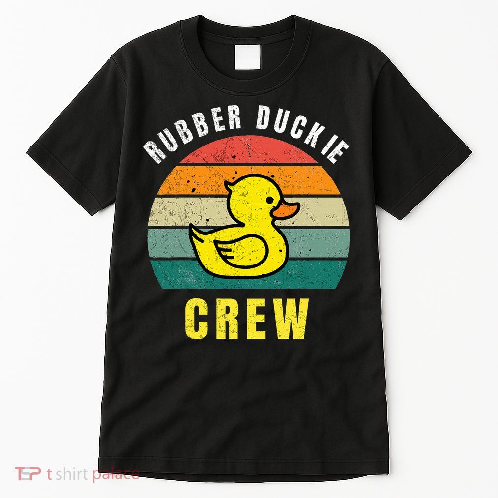 Rubber Duckie Crew Funny Rubber Duck Tall T-Shirt