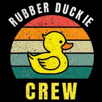 Rubber Duckie Crew Funny Rubber Duck Impact Tech Backpack