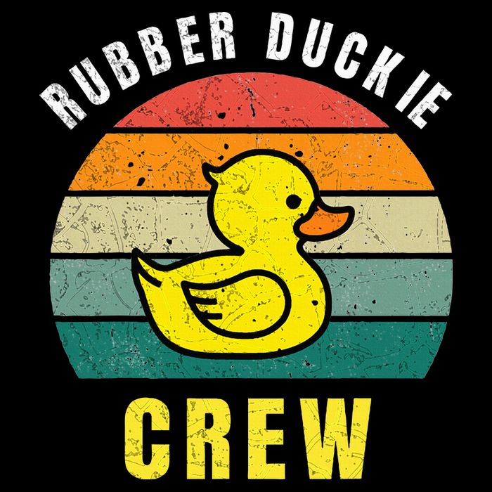 Rubber Duckie Crew Funny Rubber Duck Impact Tech Backpack