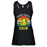 Rubber Duckie Crew Funny Rubber Duck Ladies Essential Flowy Tank