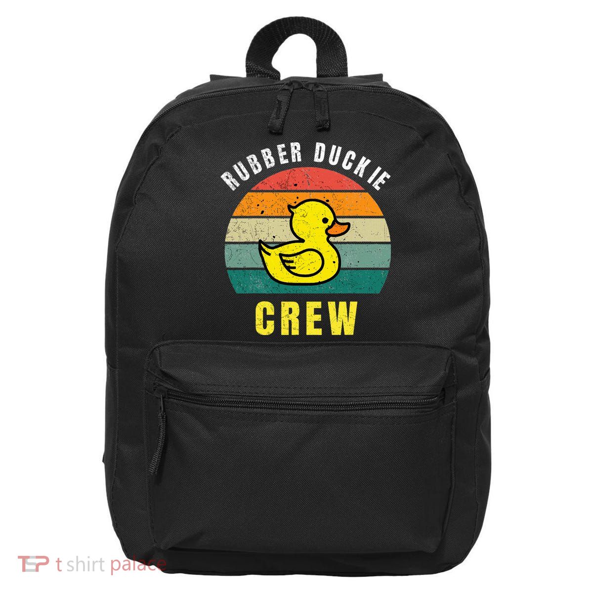 Rubber Duckie Crew Funny Rubber Duck 16 in Basic Backpack