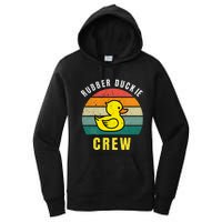 Rubber Duckie Crew Funny Rubber Duck Women's Pullover Hoodie