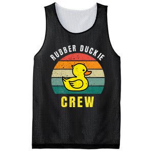 Rubber Duckie Crew Funny Rubber Duck Mesh Reversible Basketball Jersey Tank