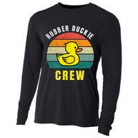 Rubber Duckie Crew Funny Rubber Duck Cooling Performance Long Sleeve Crew