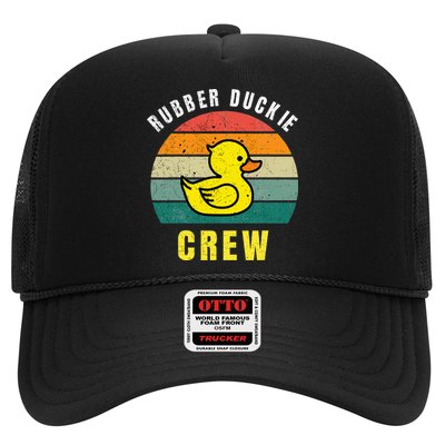 Rubber Duckie Crew Funny Rubber Duck Trucker Hat